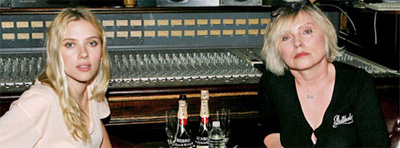 Scarlett Johansson e Debbie Harry
