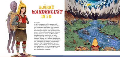 Björk - Wanderlust Storyboard