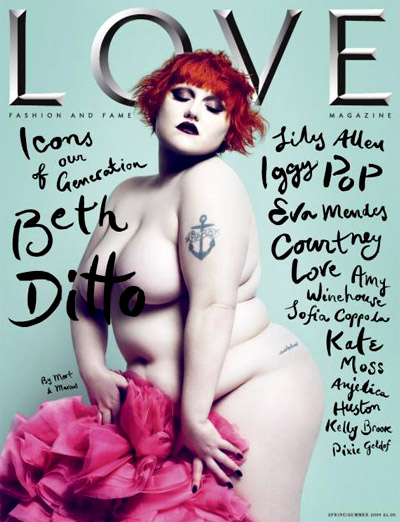 Beth Ditto - Love Magazine