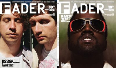 Fader - No Age / Kanye West