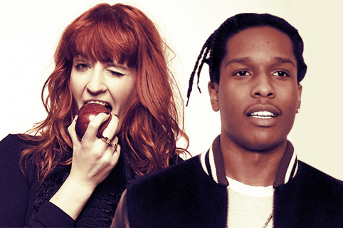 Florence Welch + A$AP Rocky