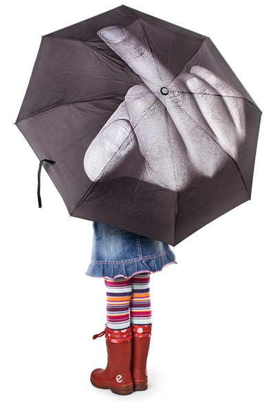 Fuck the Rain Umbrella