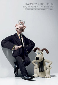 Wallace & Gromit - Harvey Nichols