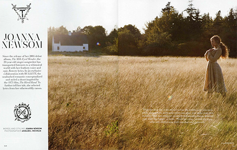 Joanna Newsom - Bullett Magazine