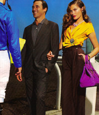 Jon Hamm & Catherine McNeil Vogue