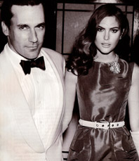 Jon Hamm & Catherine McNeil Vogue