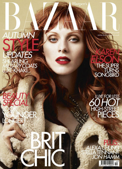 Karen Elson - Harper's Bazaar UK