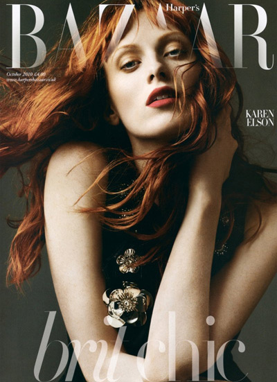 Karen Elson - Harper's Bazaar UK