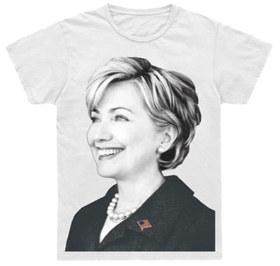 Camiseta Hillary Clinton por Marc Jacobs