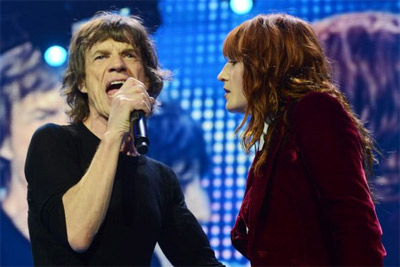 The Rolling Stones & Florence Welch