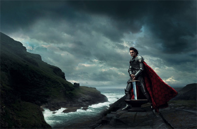 Roger Federer como Rei Arthur