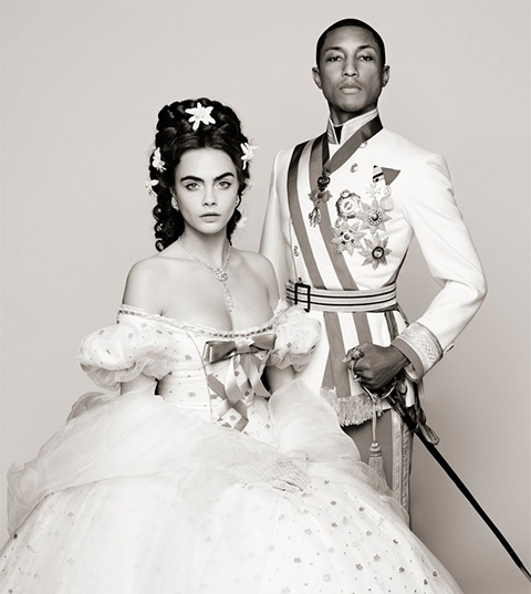 Pharrell Williams & Cara