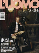 Steven Spielberg  na L´UOMO Vogue