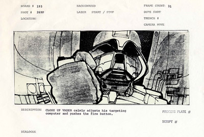 Star Wars - Story Board