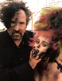Tim Burton e Helena Bonham Carter - Vogue