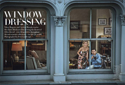 Carolyn Murphy & Tobey Maguire - Vogue US