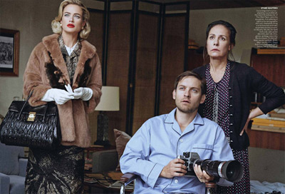 Carolyn Murphy & Tobey Maguire - Vogue US