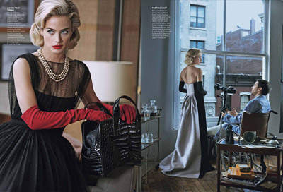 Carolyn Murphy & Tobey Maguire - Vogue US